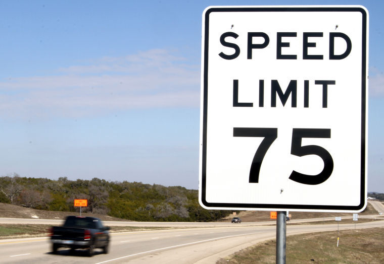 Hwy 195 speeds up to 75 MPH